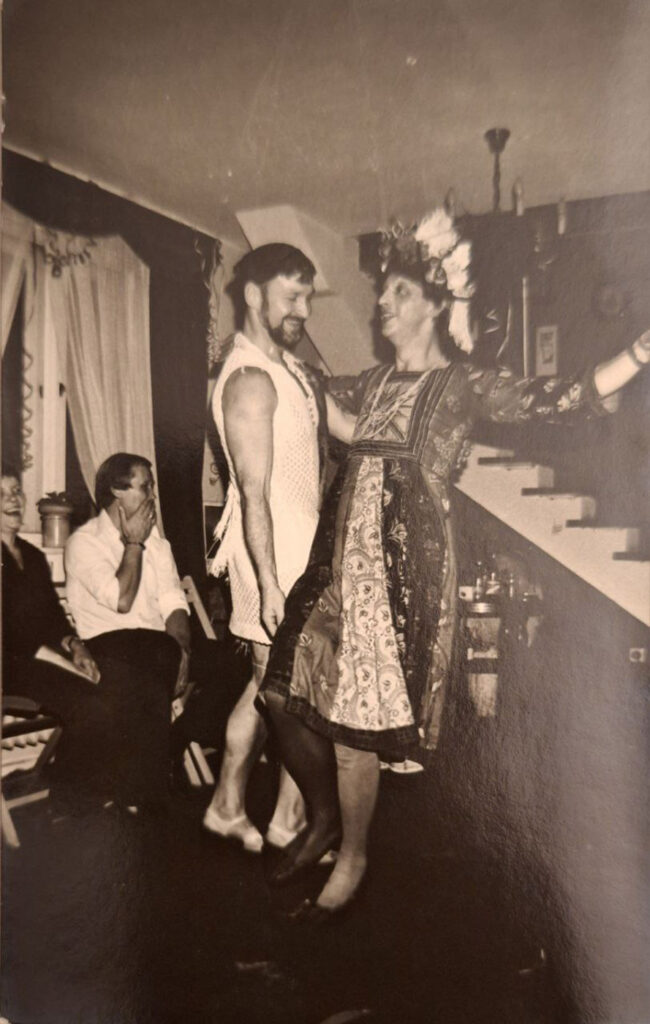 Private Faschingsparty in Ost-Berlin Mitte der 80-er Jahre, © Georg Hentze